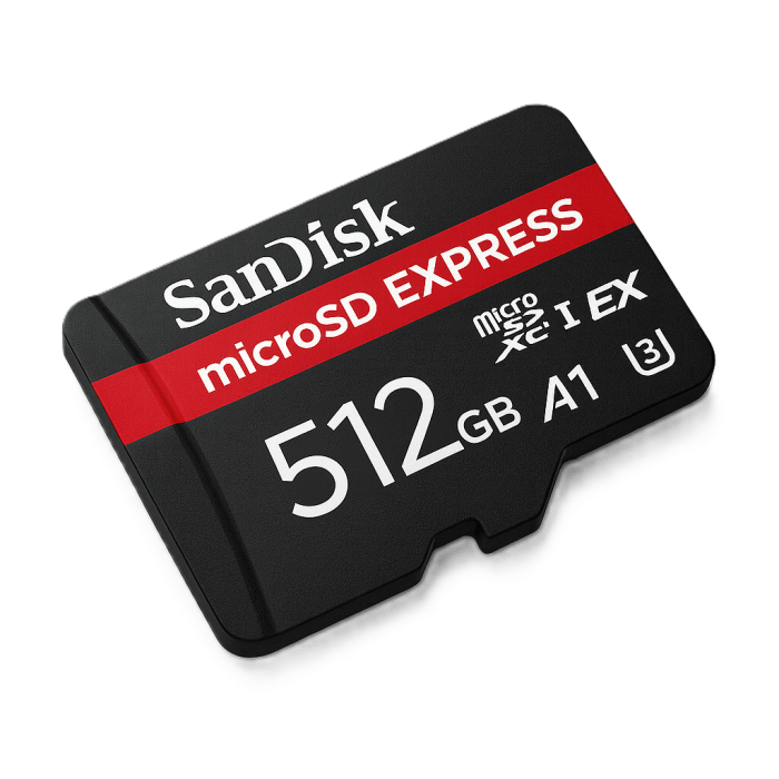 SanDisk 512GB Express NVMe UHS-I microSDXC kartica