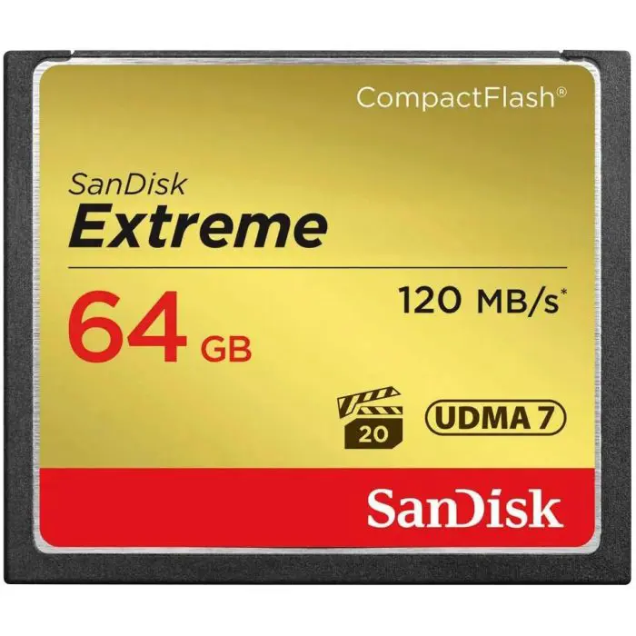 SanDisk 64GB Compact Flash Extreme UDMA7