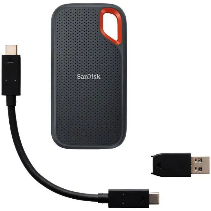 SanDisk Extreme 1TB Portable SSD 1050/1000 MB / s USB 3.2 Gen 2