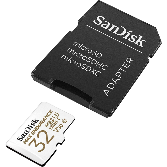 SanDisk MAX ENDURANCE microSDHC 32GB + SD Adapter