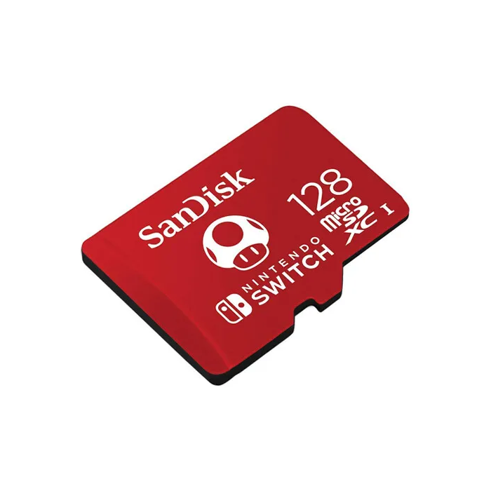 SanDisk microSDXC card for Nintendo Switch 128GB, up to 100MB/s Read, 60MB/s Write, U3, C10, A1, UHS-1