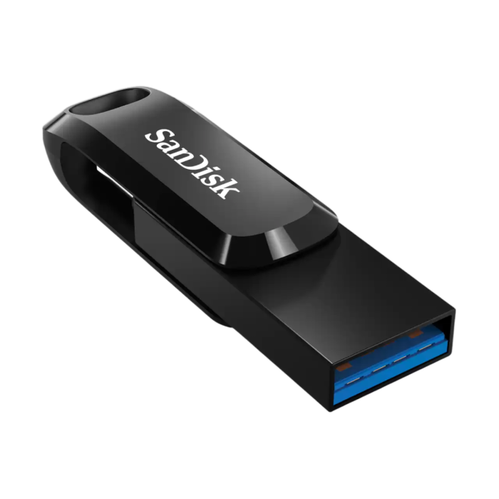 SanDisk Ultra Dual Drive Go USB Type C, 256GB 3.1 / 3.0, b up to 150 MB / s, black