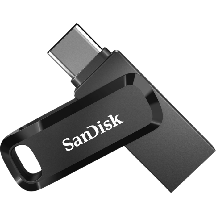 SanDisk Ultra Dual Drive Go USB Type C, 256GB 3.1 / 3.0, b up to 150 MB / s, black