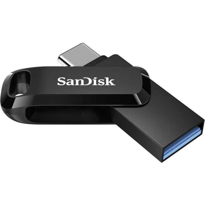 SanDisk Ultra Dual Drive Go USB Type C, 32GB 3.1 / 3.0, b up to 150 MB / s, black