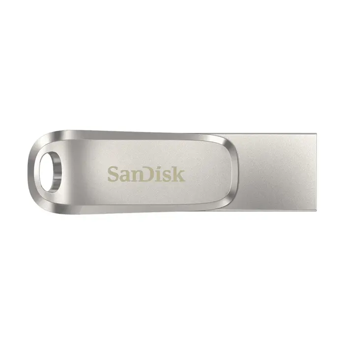 SanDisk Ultra Dual Drive Luxe USB flash drive 32 GB USB Type-A / USB Type-C 3.2 Gen 1 (3.1 Gen 1) Stainless steel