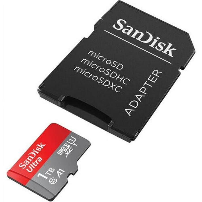 SanDisk Ultra microSDXC 1TB + SD Adapter 150MB/s A1 Class 10 UHS-I