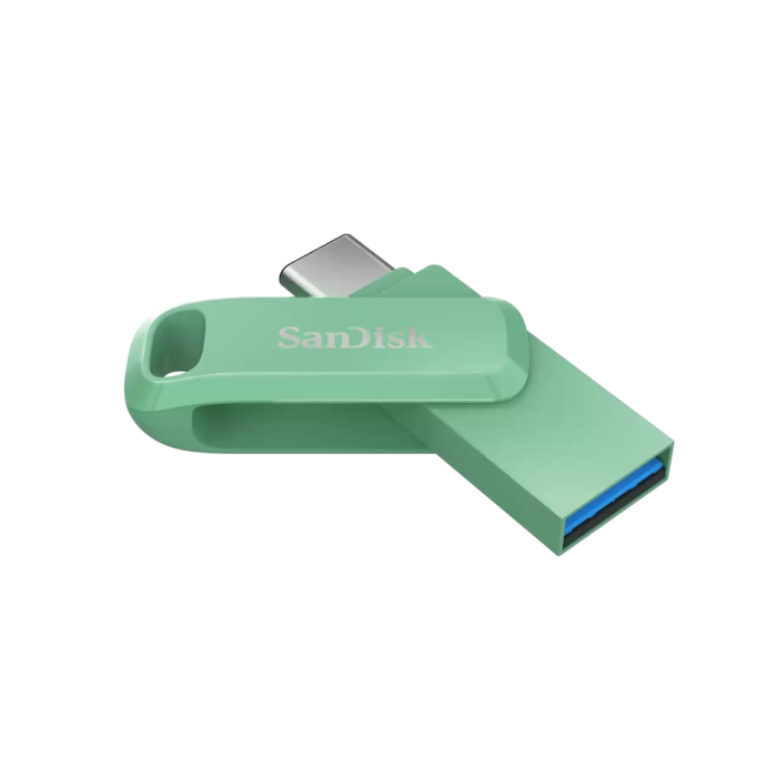 SanDisk USB 128GB Ultra Dual Drive Go USB Type-C 400MB/s - Green