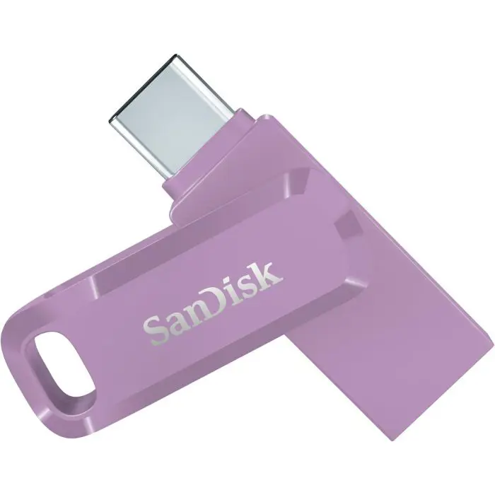 SanDisk USB 256GB Ultra Dual Drive Go USB Type-C 400MB/s lavender violet