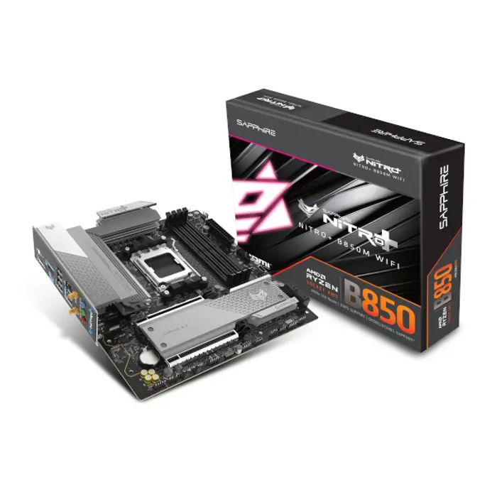 Sapphire NITRO+ B850M WIFI, AM5, DDR5