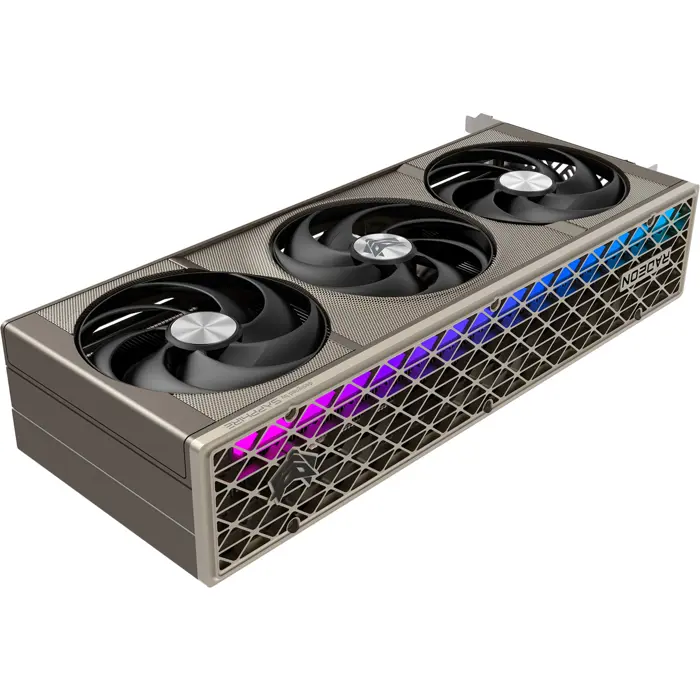 Sapphire Radeon RX 9070 XT Nitro+ Phantom Link OC (silver, RDNA4, GDDR6, 2x DisplayPort, 2x HDMI 2.1)