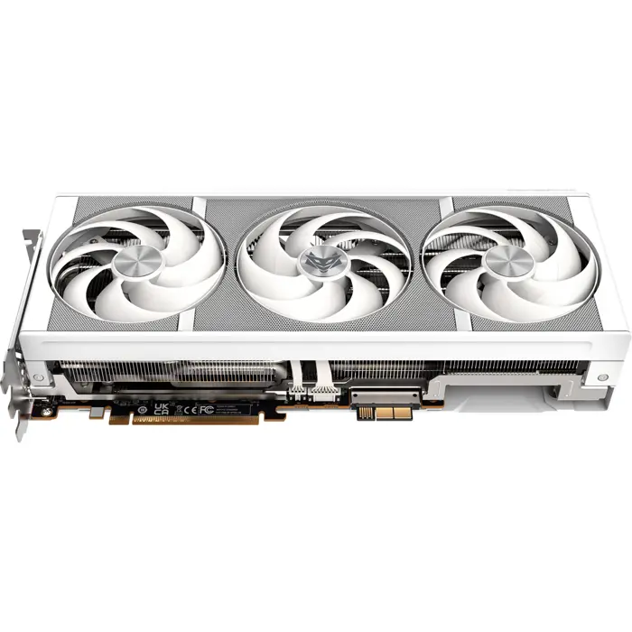 Sapphire Radeon RX 9070 XT Nitro+ Phantom Link Polar OC (white, RDNA4, GDDR6, 2x DisplayPort, 2x HDMI 2.1)
