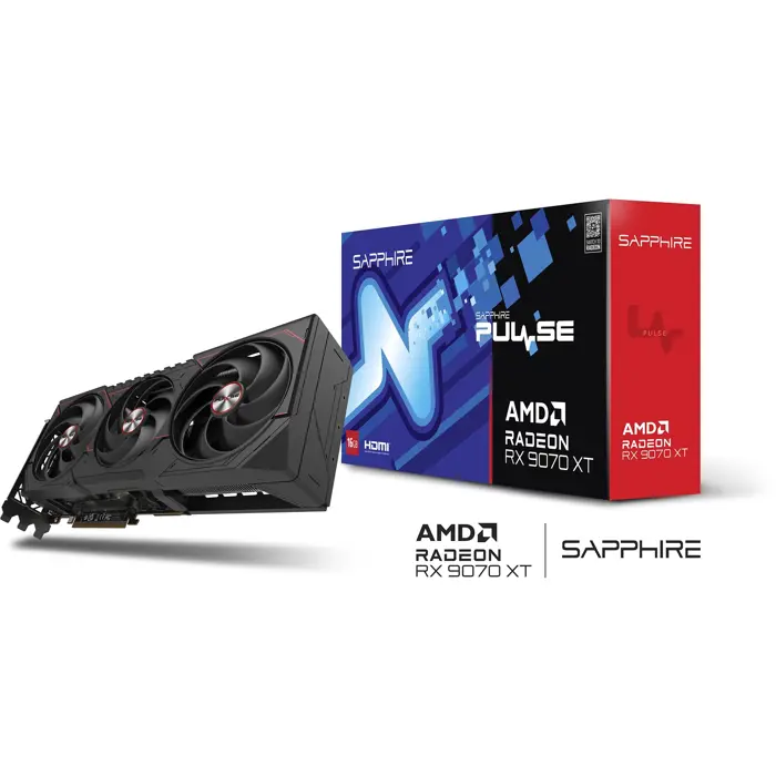 Grafička Sapphire Pulse Radeon RX 9070 XT 16GB GDDR6