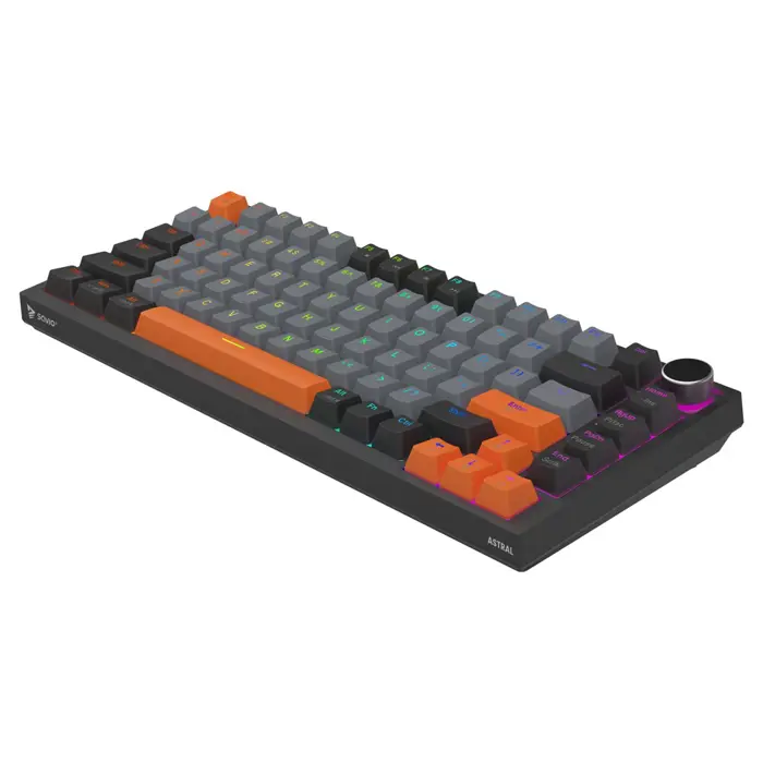 Savio ASTRAL BLACK JADE 3 COLOURS keyboard Gaming USB QWERTY US International