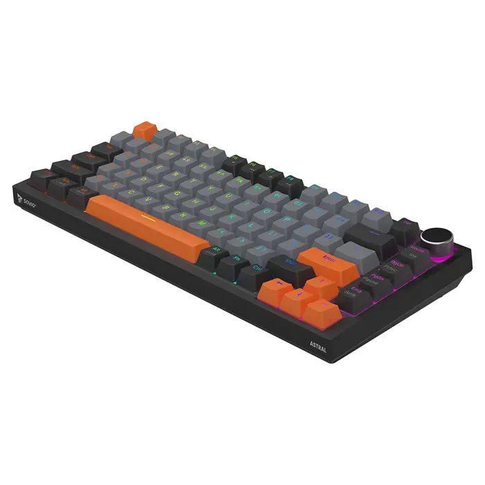 Savio ASTRAL BLACK JADE 3 COLOURS keyboard Gaming USB QWERTY US International