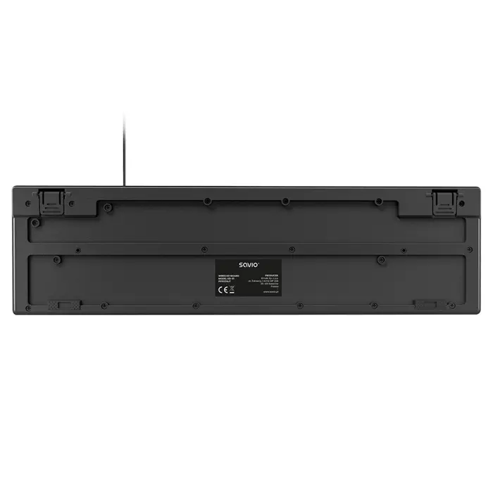 Savio KB-01 keyboard Home/Office USB QWERTY US English Black