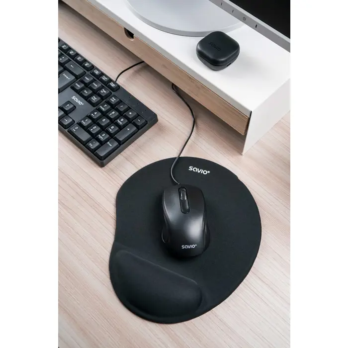 Savio KB-01 keyboard Home/Office USB QWERTY US English Black