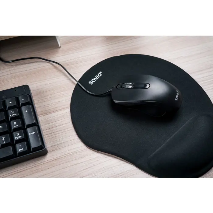 Savio KB-01 keyboard Home/Office USB QWERTY US English Black