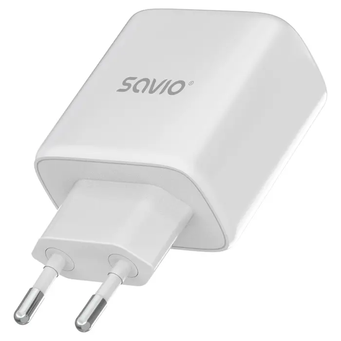 Savio LA-12 mobile device charger Universal White AC Fast charging Indoor