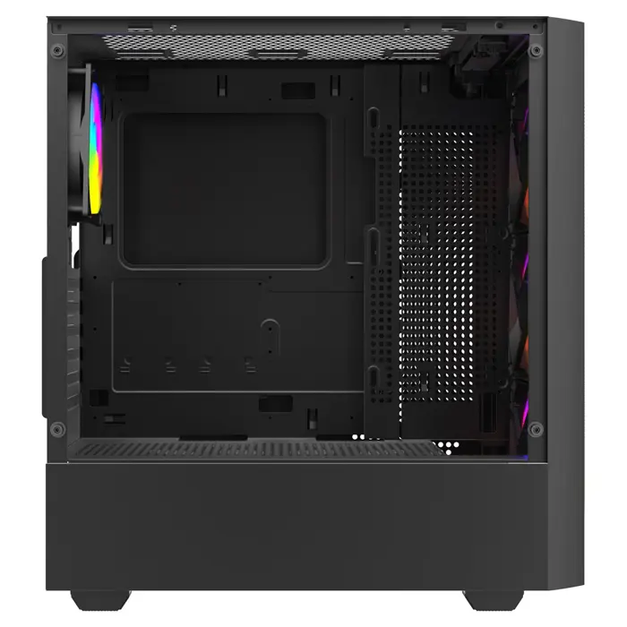 Savio Noctis Flow RGB Cube Black