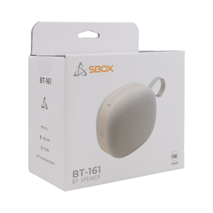 SBOX bluetooth zvučnik BT-161 bijeli