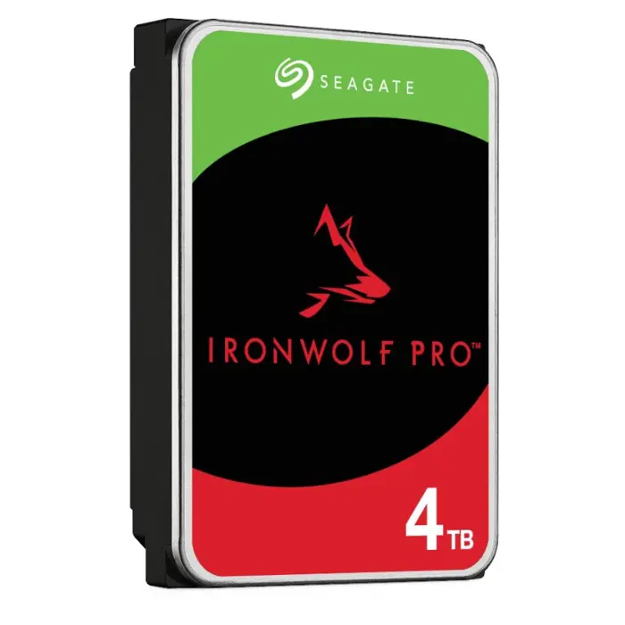 SEAGATE HDD Ironwolf pro NAS (3.5/4TB/SATA/rmp 7200)