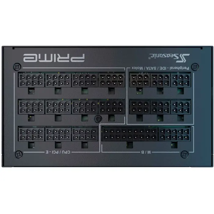 Seasonic PRIME PX-1600, PC power supply (black, cable management, 1600 watts)