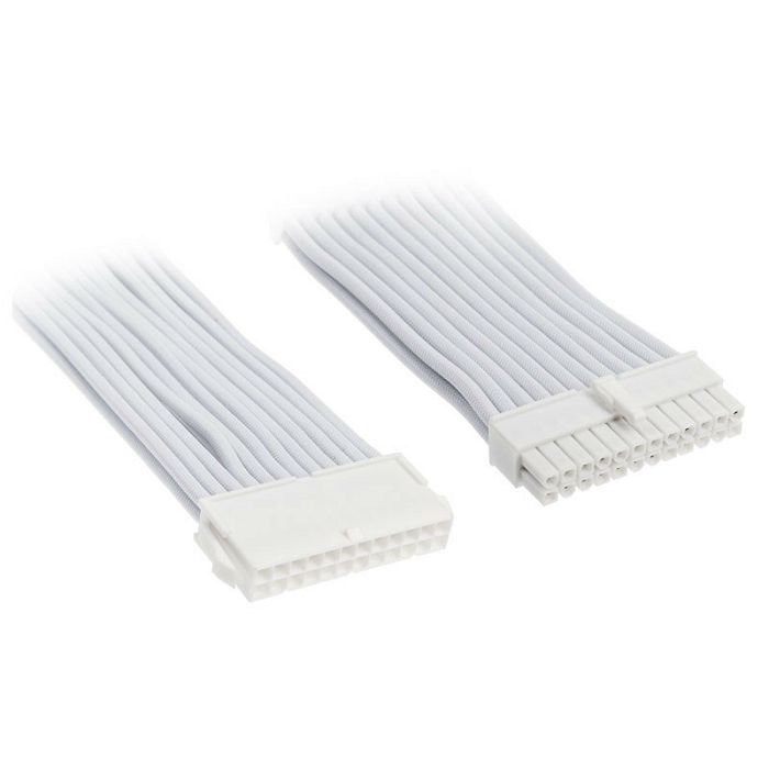 SilverStone ATX 24-Pin-Kabel, 300mm - white SST-PP07E-MBW-V2