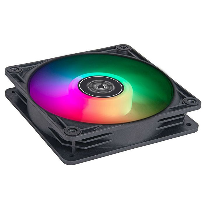 SilverStone VISTA Performance PWM Ventilator, ARGB - 120 mm, crni SST-VS120B-ARGB