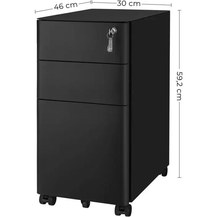 SONGMICS Office cabinet on wheels OFC030B01