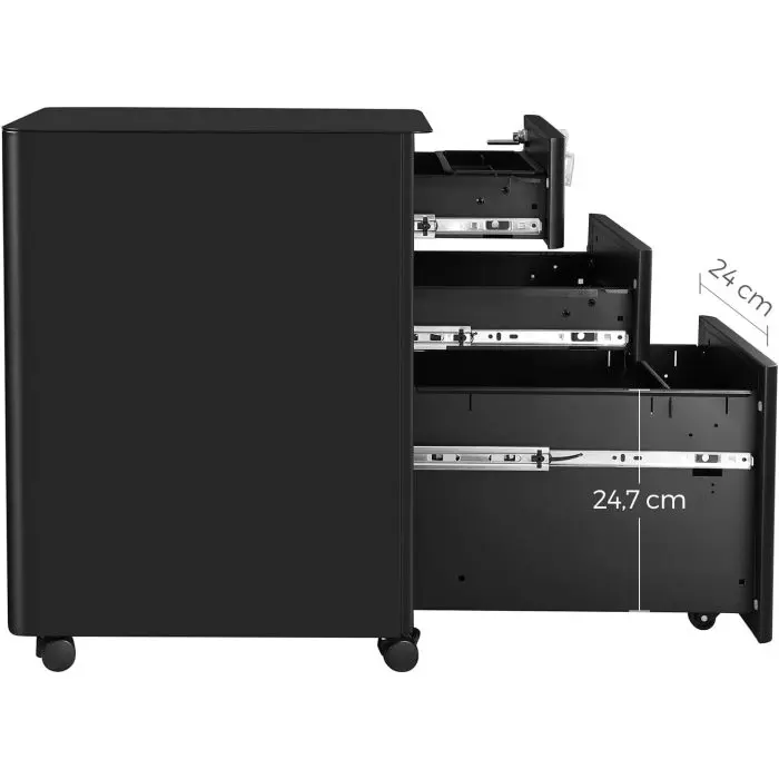 SONGMICS Office cabinet on wheels OFC030B01