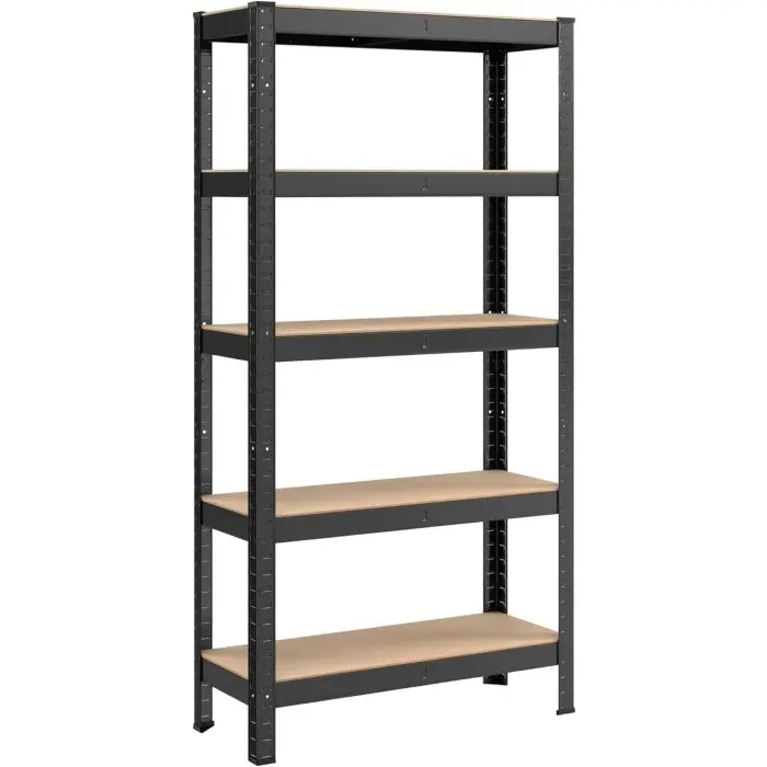 SONGMICS Shelf 30 x 75 x 150 cm brown-black, GLR030B21