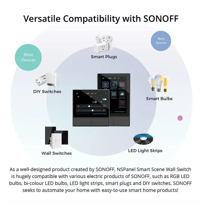 SONOFF central control unit NSPanel-EU