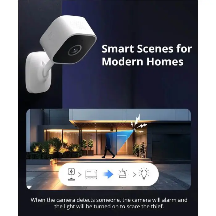 Sonoff Interior Video Supply Camera CAM-S2, 1080p, Wi-Fi