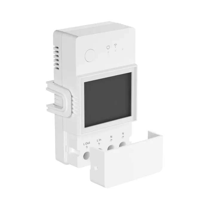 SONOFF POWR316D smart switch, digital consumption meter with LCD, compatible with Alexa/Google Home, 16A
