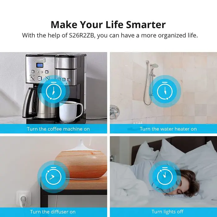 SONOFF smart EU Wi-Fi socket S26R2TPF-DE