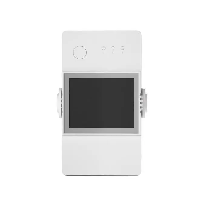SONOFF smart switch THR320D, temperature sensor. and humidity with LCD display, Alexa/Google Home/IFTTT, 20A Max.