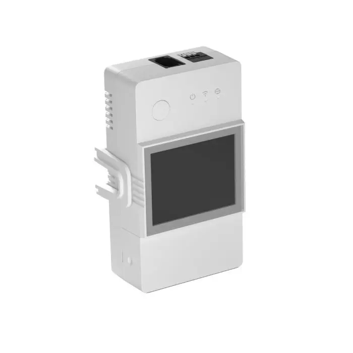 SONOFF smart switch THR320D, temperature sensor. and humidity with LCD display, Alexa/Google Home/IFTTT, 20A Max.