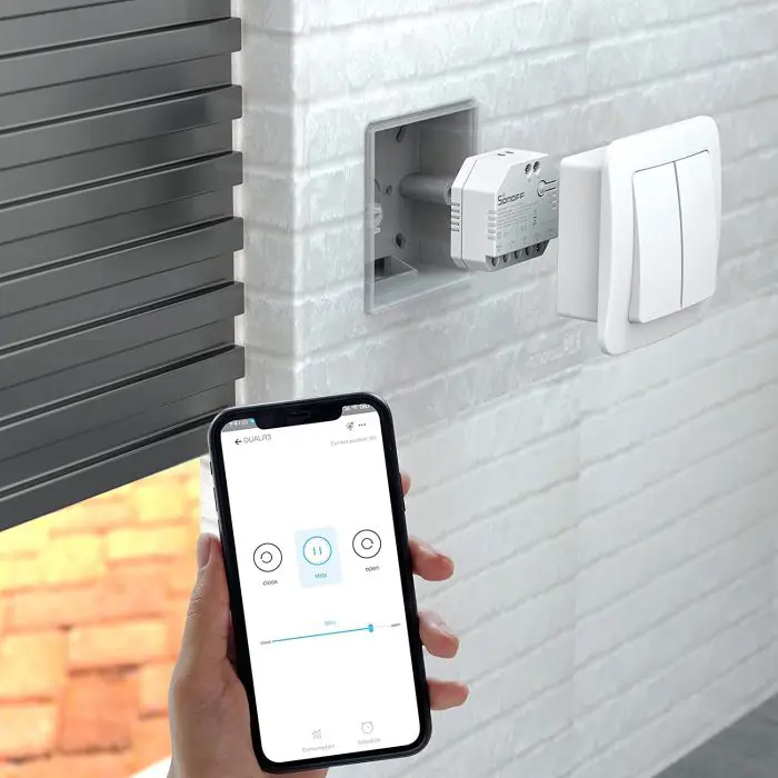 SONOFF smart switch Wi-Fi 2-channel, DUAL3 roller shutter motor control