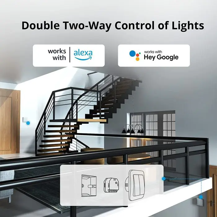 SONOFF smart switch Wi-Fi 2-channel, DUAL3 roller shutter motor control