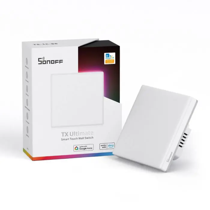 SONOFF smart wall switch TX Ultimate RGB, Wi-Fi, single