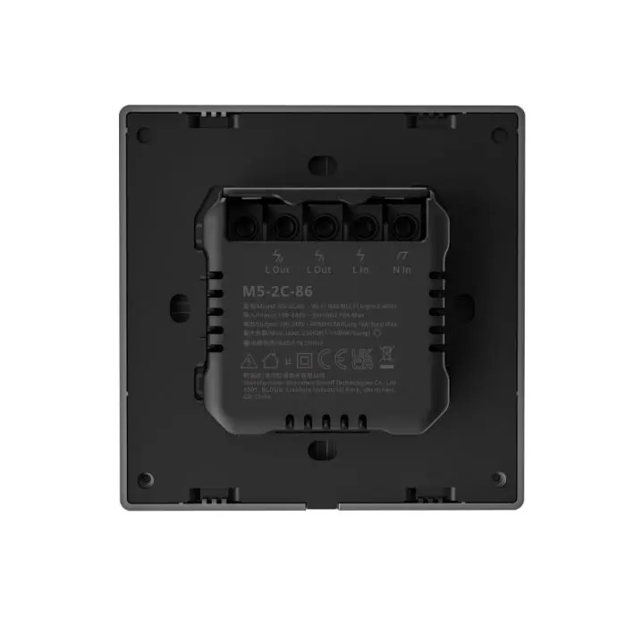SONOFF smart wall switch Wi-Fi M5-2C-86, double