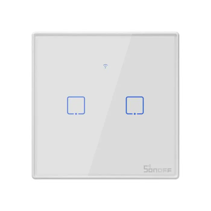 SONOFF smart wall switch Wi-Fi + RF433 dual T2EU2C-TX