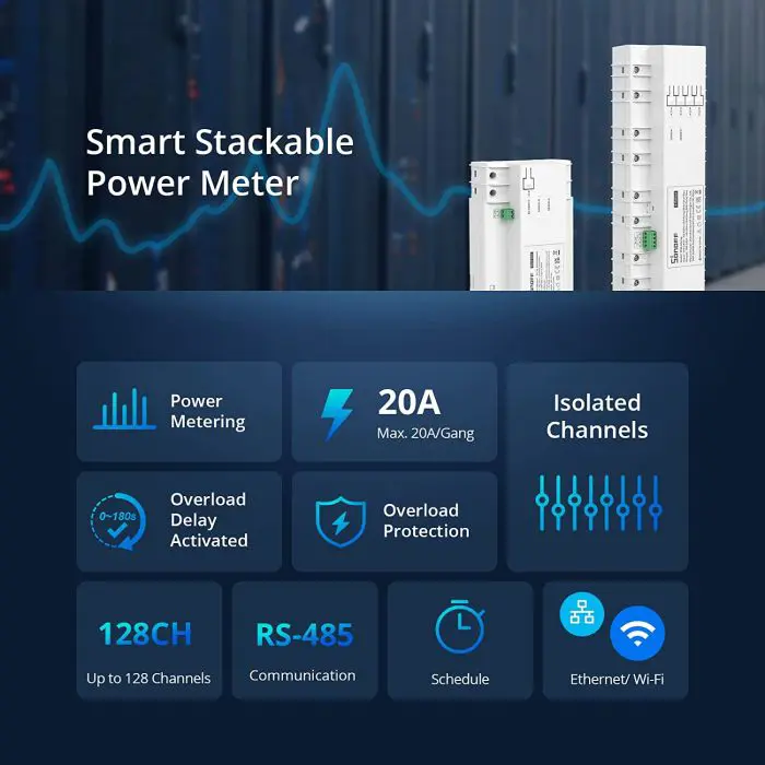 SONOFF smart Wi-Fi SPM 4-relay switch