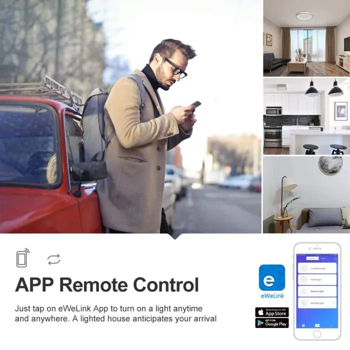 SONOFF smart Wi-Fi switch with RF control RFR2