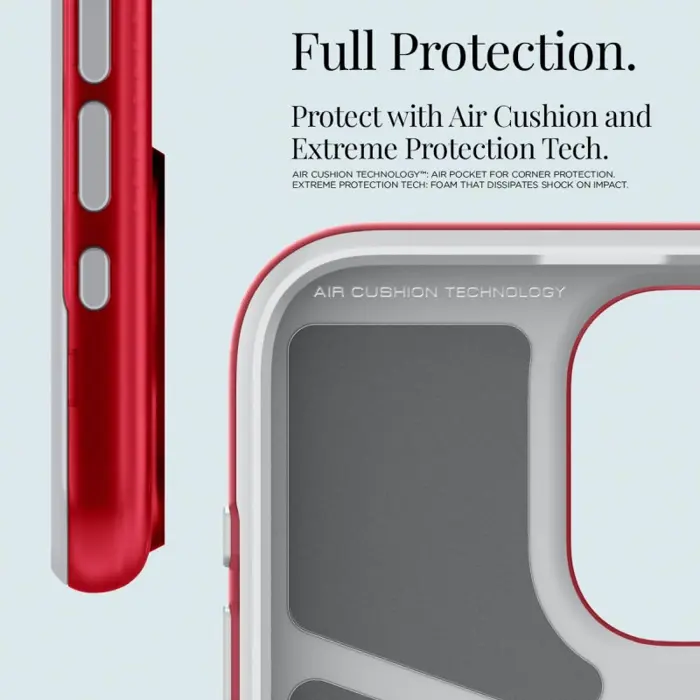 Spigen Classic C1 MagSafe, ruby - iPhone 15 Pro Max