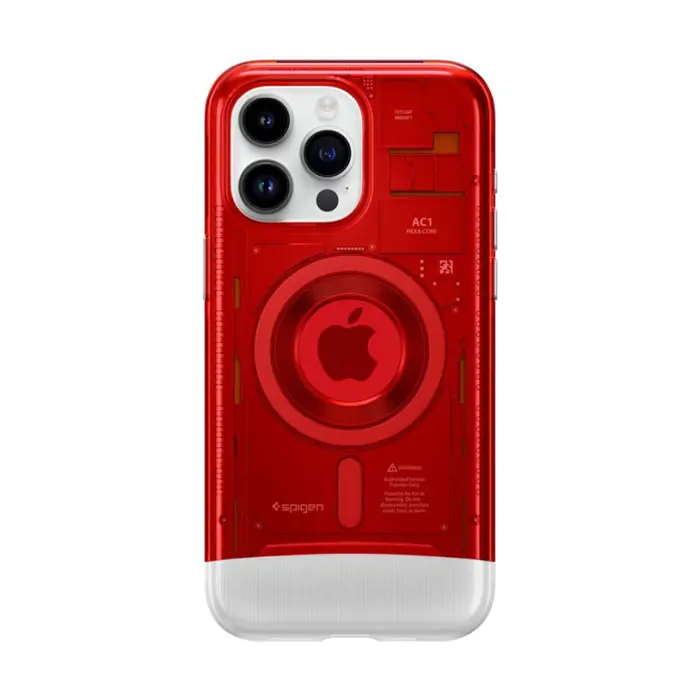 Spigen Classic C1 MagSafe, ruby - iPhone 15 Pro Max