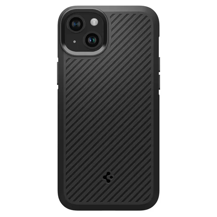 Spigen Core Armor, zaštitna maska za telefon, mat crna - iPhone 15 (ACS06479)