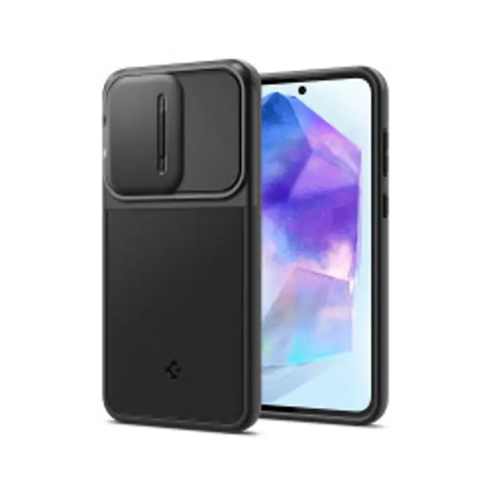 Spigen Optik Armor, crni - Samsung Galaxy A55