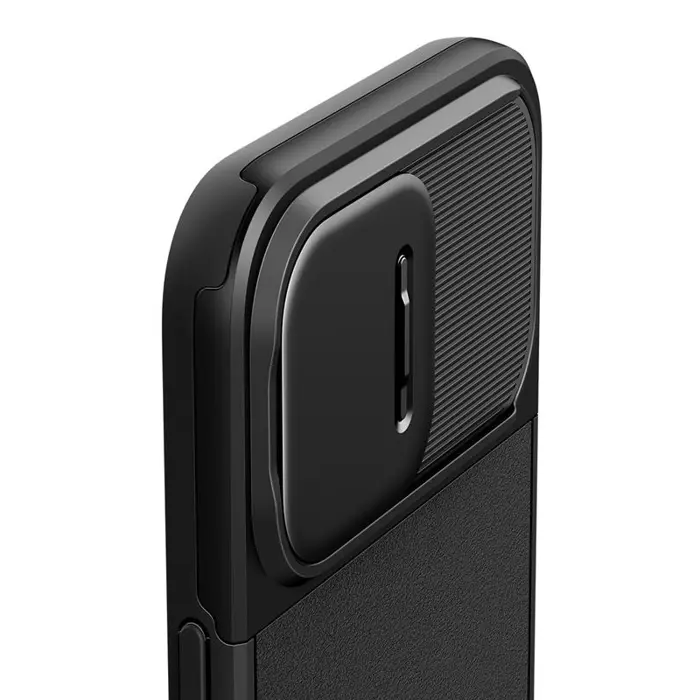 Spigen Optik Armor MagSafe, black - iPhone 15 Pro (ACS07184)