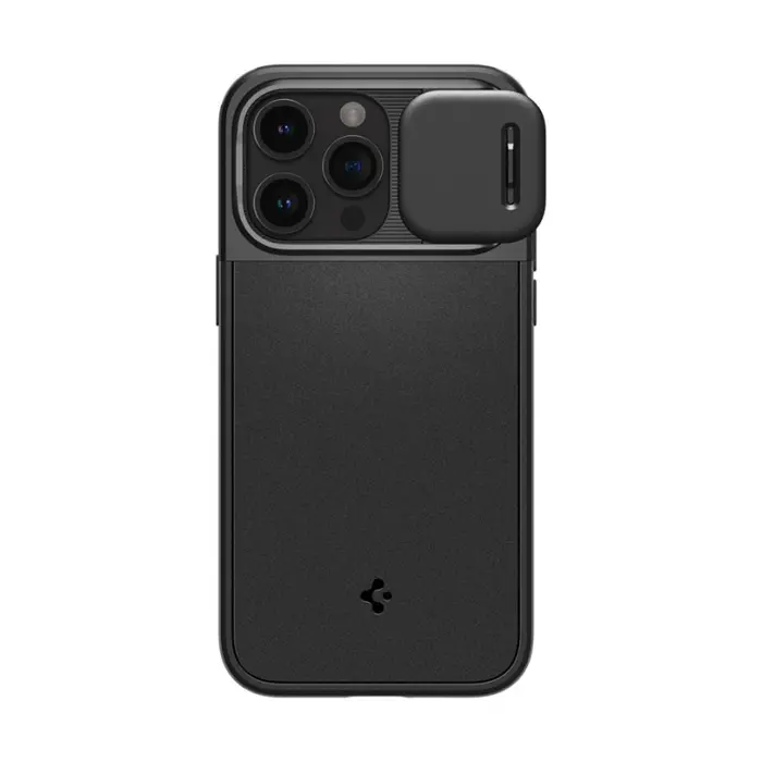 Spigen Optik Armor MagSafe, black - iPhone 15 Pro (ACS07184)